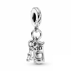 Alice’s Door and Key Pendant - My Life Charm in 925 Sterling Silver
