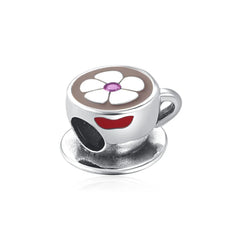 Ciondolo My Life in argento sterling 925 - Smalto per unghie nero 
