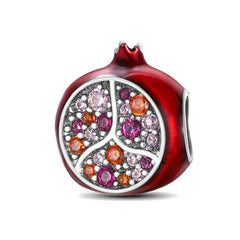 Pomegranate Jewel Charm - My Life Pendant in 925 Sterling Silver