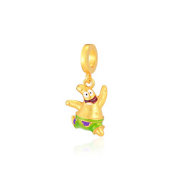 Golden Patrick Pendant - My Life Charm in 925 Sterling Silver
