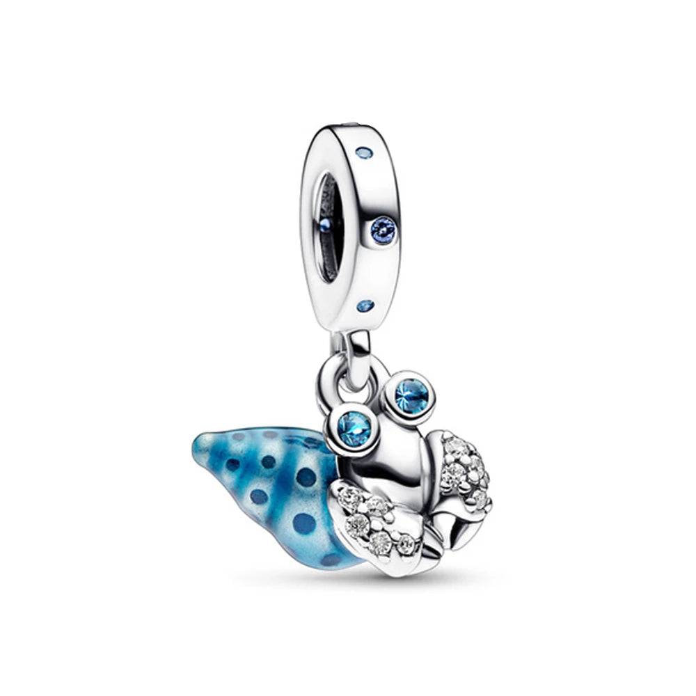 Ciondolo My Life in argento sterling 925 - Smalto per unghie nero 