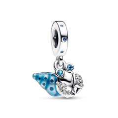 Ciondolo My Life in argento sterling 925 - Smalto per unghie nero 
