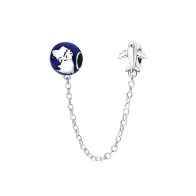 Ciondolo My Life in argento sterling 925 - Smalto per unghie nero 