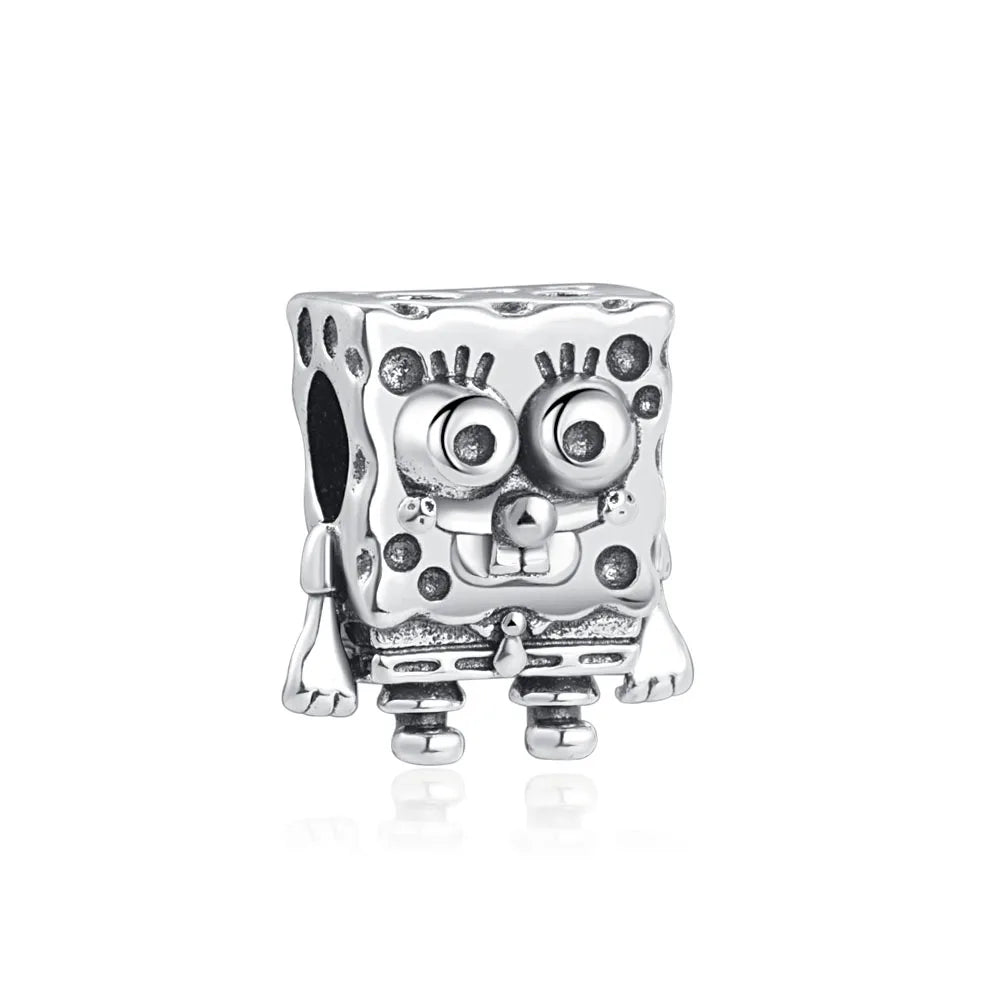 Silver Sponge - My Life Charm in 925 Sterling Silver