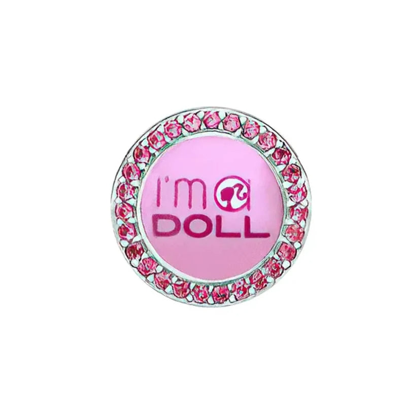 Barbie I'm a Doll Charm - My Life Pendant in 925 Sterling Silver