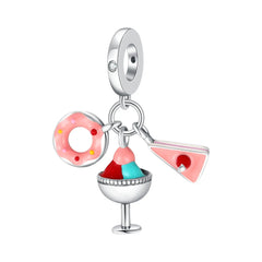Sweet Treats Pendant - My Life Charm in 925 Sterling Silver