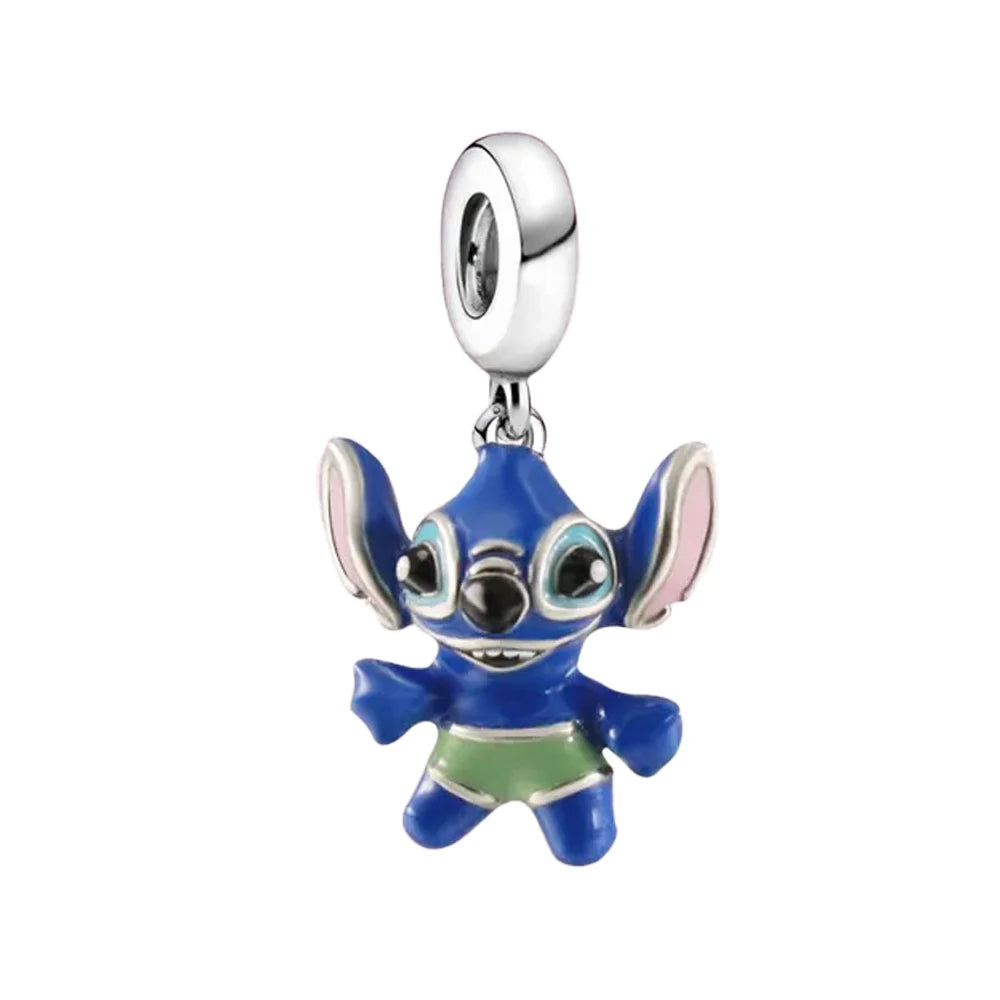 My Life Charm in 925 Sterling Silver -Stitch in Shorts Pendant