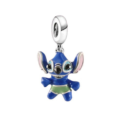 My Life Charm in 925 Sterling Silver -Stitch in Shorts Pendant