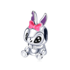 Stitch Bunny - My Life Charm in 925 Sterling Silver