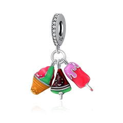 Summer Delights Pendant - My Life Charm in 925 Sterling Silver