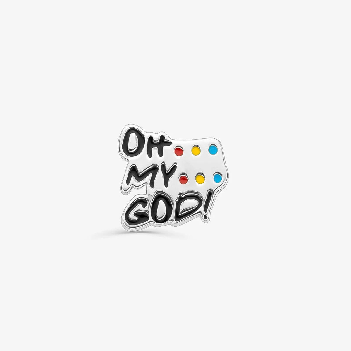 Friends OMG Charm - My Life Pendant in 925 Sterling Silver