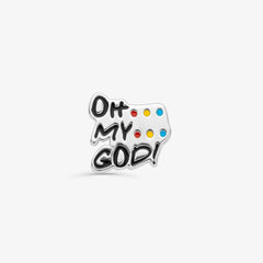 Friends OMG Charm - My Life Pendant in 925 Sterling Silver