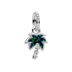 Ciondolo My Life in argento sterling 925 - Smalto per unghie nero 
