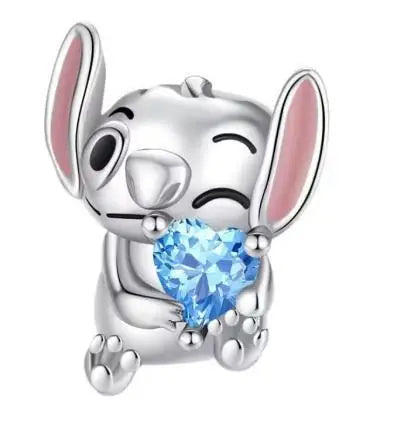 My Life Charm aus 925 Sterling Silber - Schwarzer Nagellack-Anhänger 