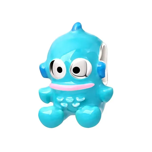 Blue Creature Charm - My Life Pendant in 925 Sterling Silver