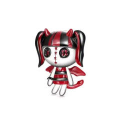 Little Devil Girl Charm - My Life Pendant in 925 Sterling Silver