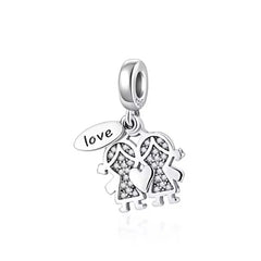Ciondolo My Life in argento sterling 925 - Smalto per unghie nero 