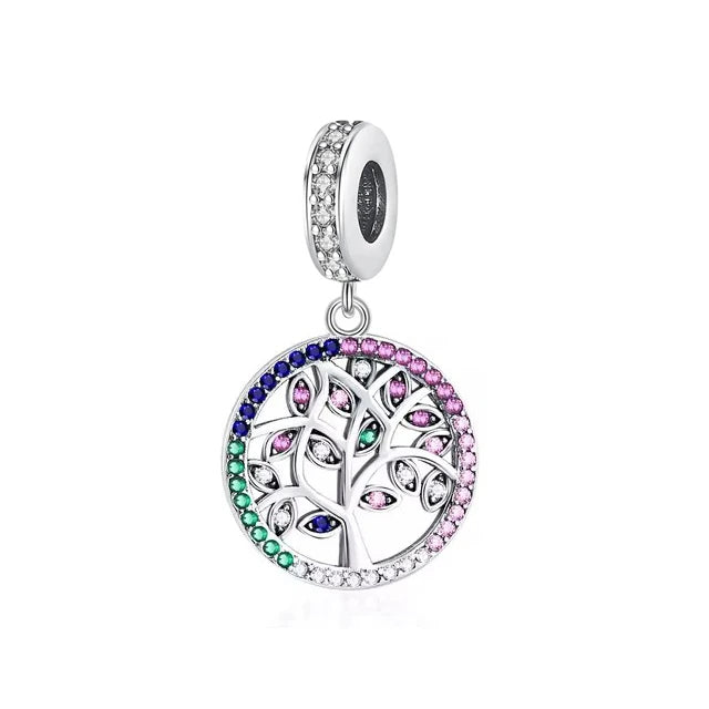 Ciondolo My Life in argento sterling 925 - Smalto per unghie nero 