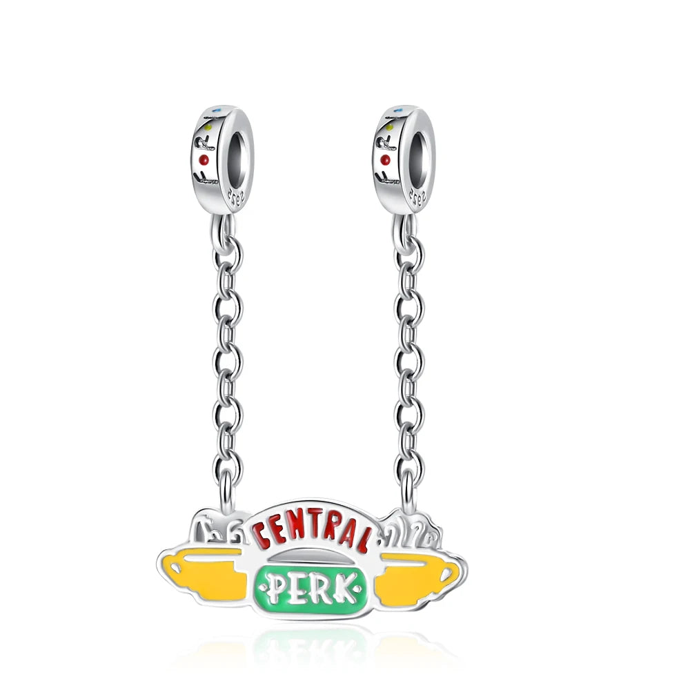 Ciondolo My Life in argento sterling 925 - Smalto per unghie nero 
