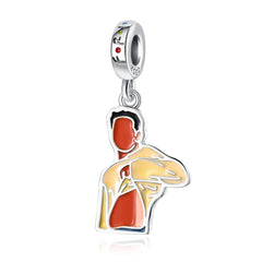 Friends How You Doin’ Pendant - My Life Charm in 925 Sterling Silver