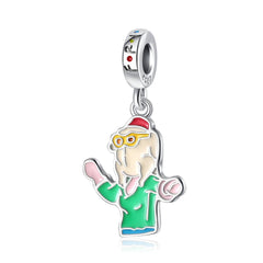 Friends Turkey Head Pendant - My Life Charm in 925 Sterling Silver