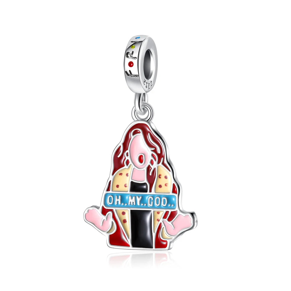 Friends OhMyGod Pendant - My Life Charm in 925 Sterling Silver
