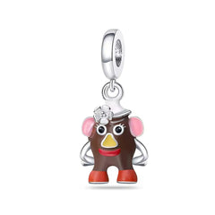 My Life Charm aus 925 Sterling Silber - Schwarzer Nagellack-Anhänger 
