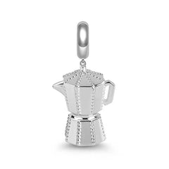 Moka Charm - My Life Pendant in 925 Sterling Silver