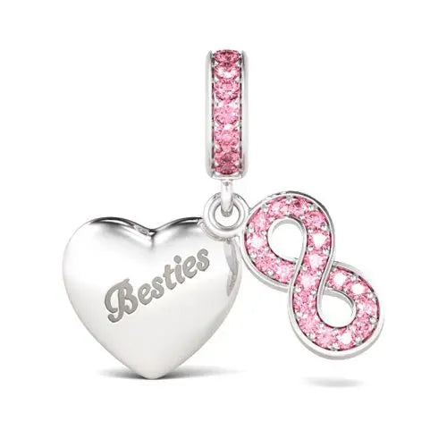Ciondolo My Life in argento sterling 925 - Smalto per unghie nero 