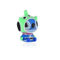 Stitch Alien Crossover - My Life Charm in 925 Sterling Silver