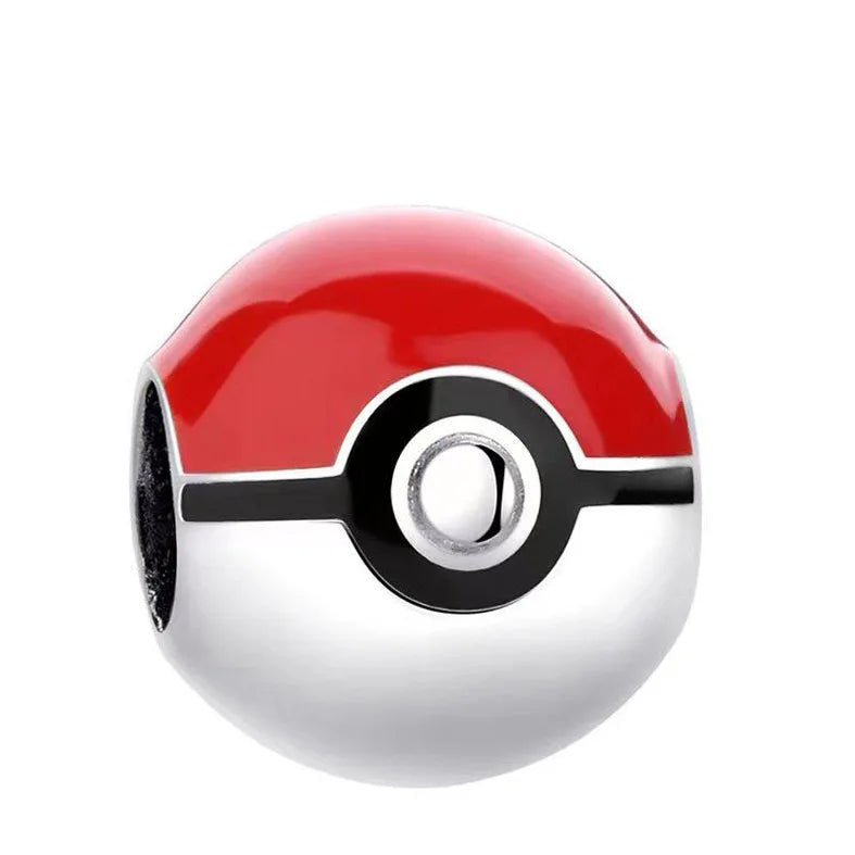 Poké Ball Pendant - My Life Charm in 925 Sterling Silver