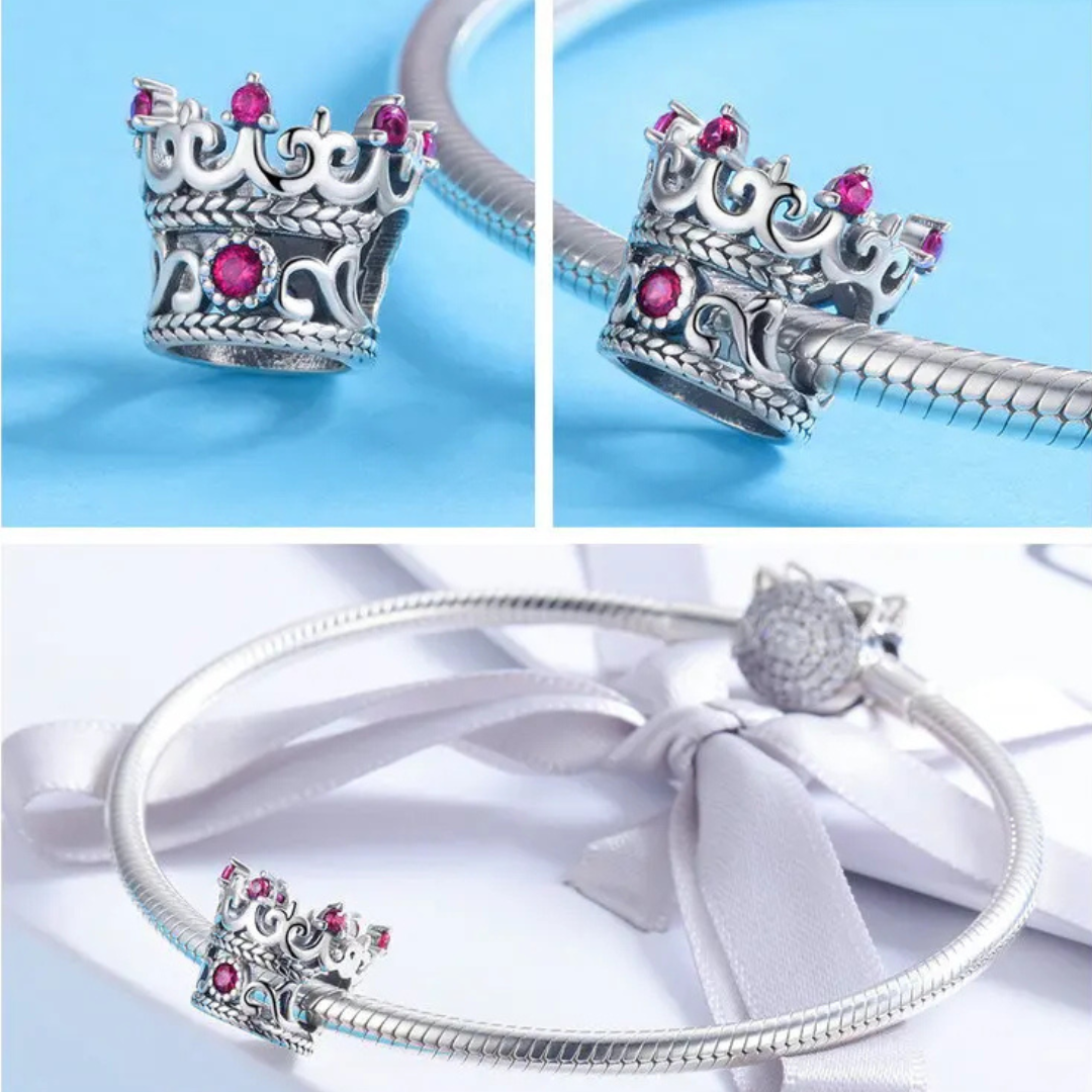 Charm My Life in 925 Silver - Royal Crown