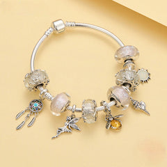 Charm My Life in argento 925 - Golden Bee 