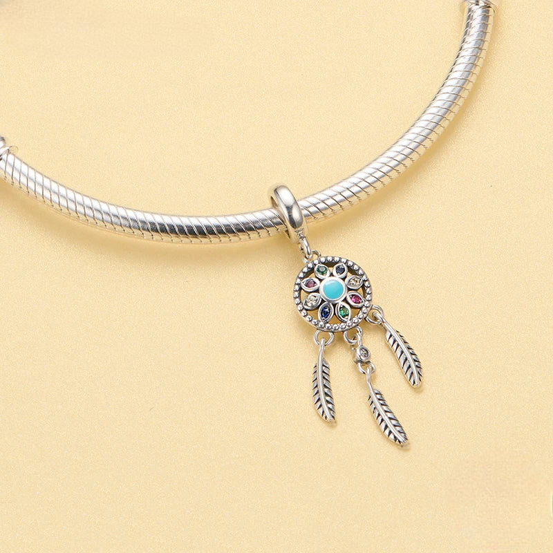 Charm My Life in 925 Silver - Dreamcatcher Pendant