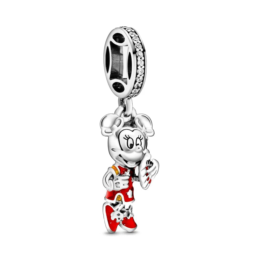 Minnie Fashionista Pendant - My Life Charm in 925 Sterling Silver