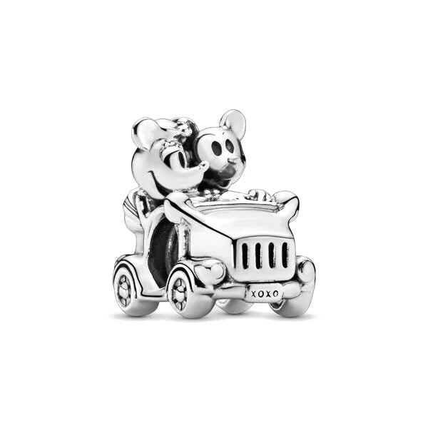 Mickey & Minnie Love Ride - My Life Charm in 925 Sterling Silver