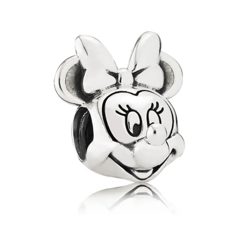 Classic Minnie Face - My Life Charm in 925 Sterling Silver