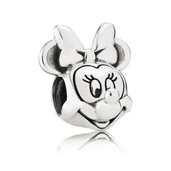 Classic Minnie Face - My Life Charm in 925 Sterling Silver