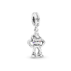 Buzz Lightyear Stance Pendant - My Life Charm in 925 Sterling Silver