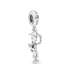 Woody the Sheriff Pendant - My Life Charm in 925 Sterling Silver