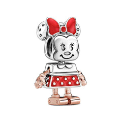 Minnie Robot Pendant - My Life Charm in 925 Sterling Silver