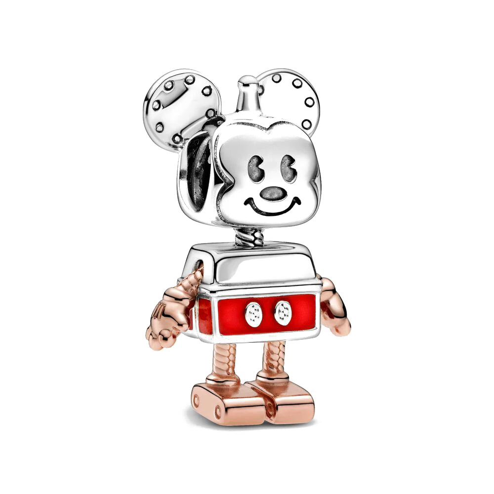 Mickey Robot Pendant - My Life Charm in 925 Sterling Silver