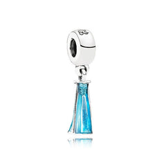 Elsa’s Dress Pendant - My Life Charm in 925 Sterling Silver