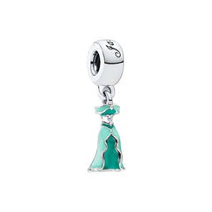 Jasmine’s Dress Pendant - My Life Charm in 925 Sterling Silver