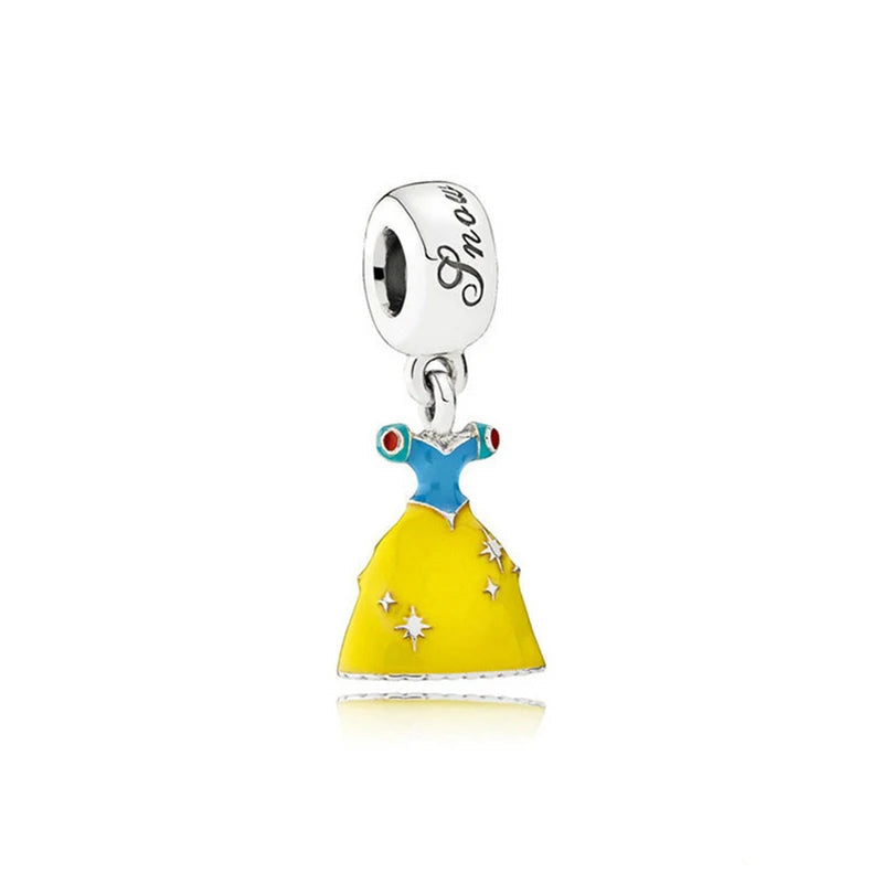 Snow White’s Dress Pendant - My Life Charm in 925 Sterling Silver