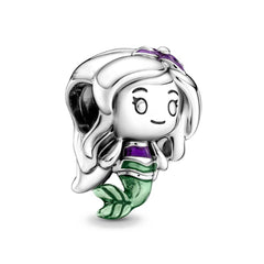 Ariel Chibi Charm - My Life Pendant in 925 Sterling Silver