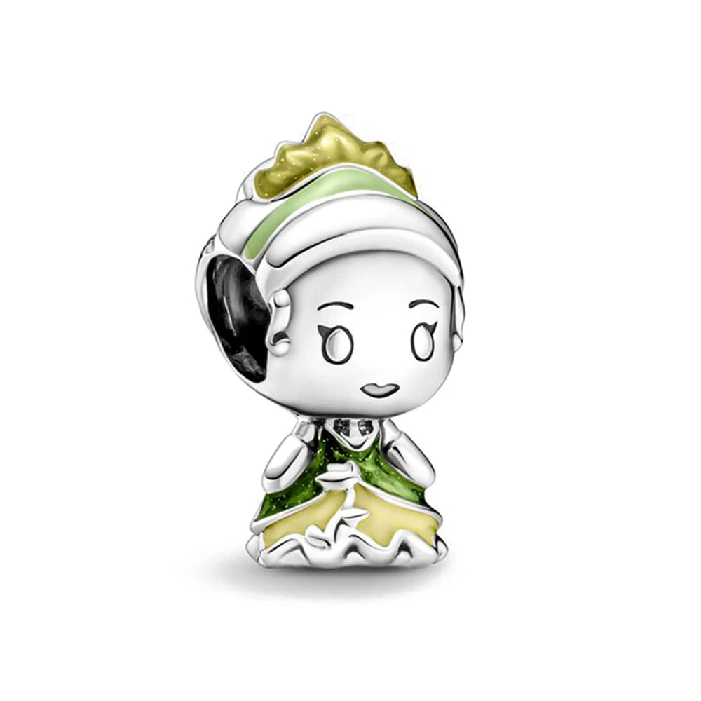 Tiana Chibi Charm - My Life Pendant in 925 Sterling Silver