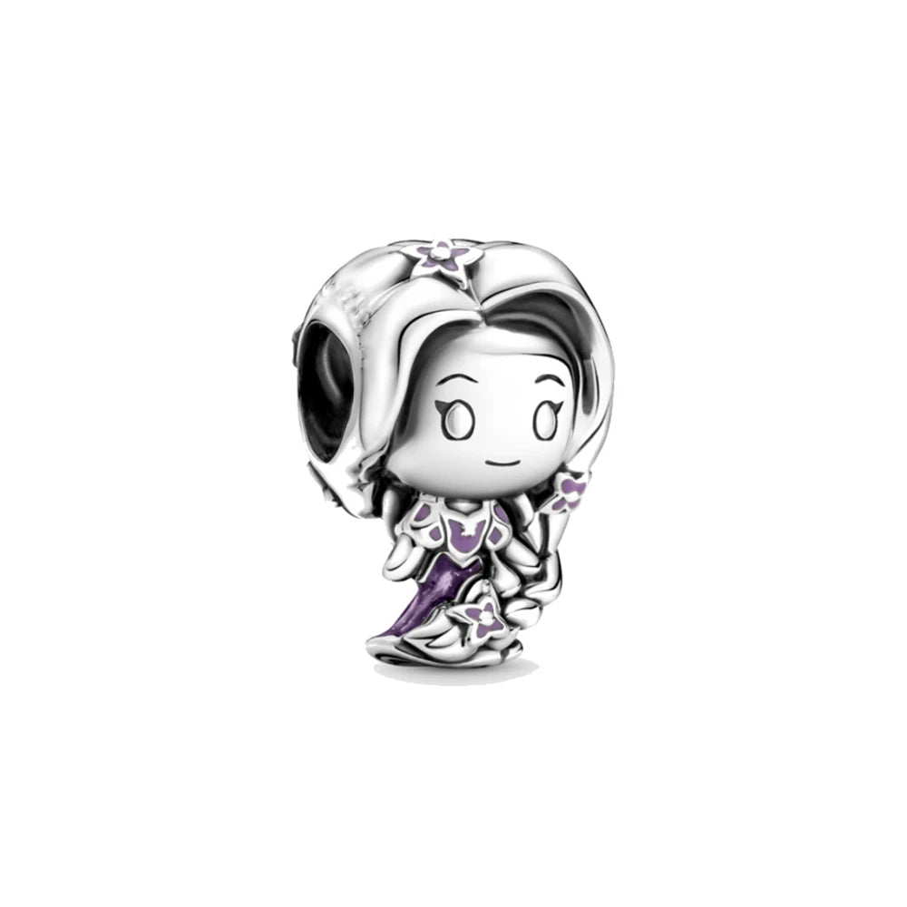 Rapunzel Chibi Charm - My Life Pendant in 925 Sterling Silver