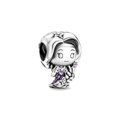 Rapunzel Chibi Charm - My Life Pendant in 925 Sterling Silver