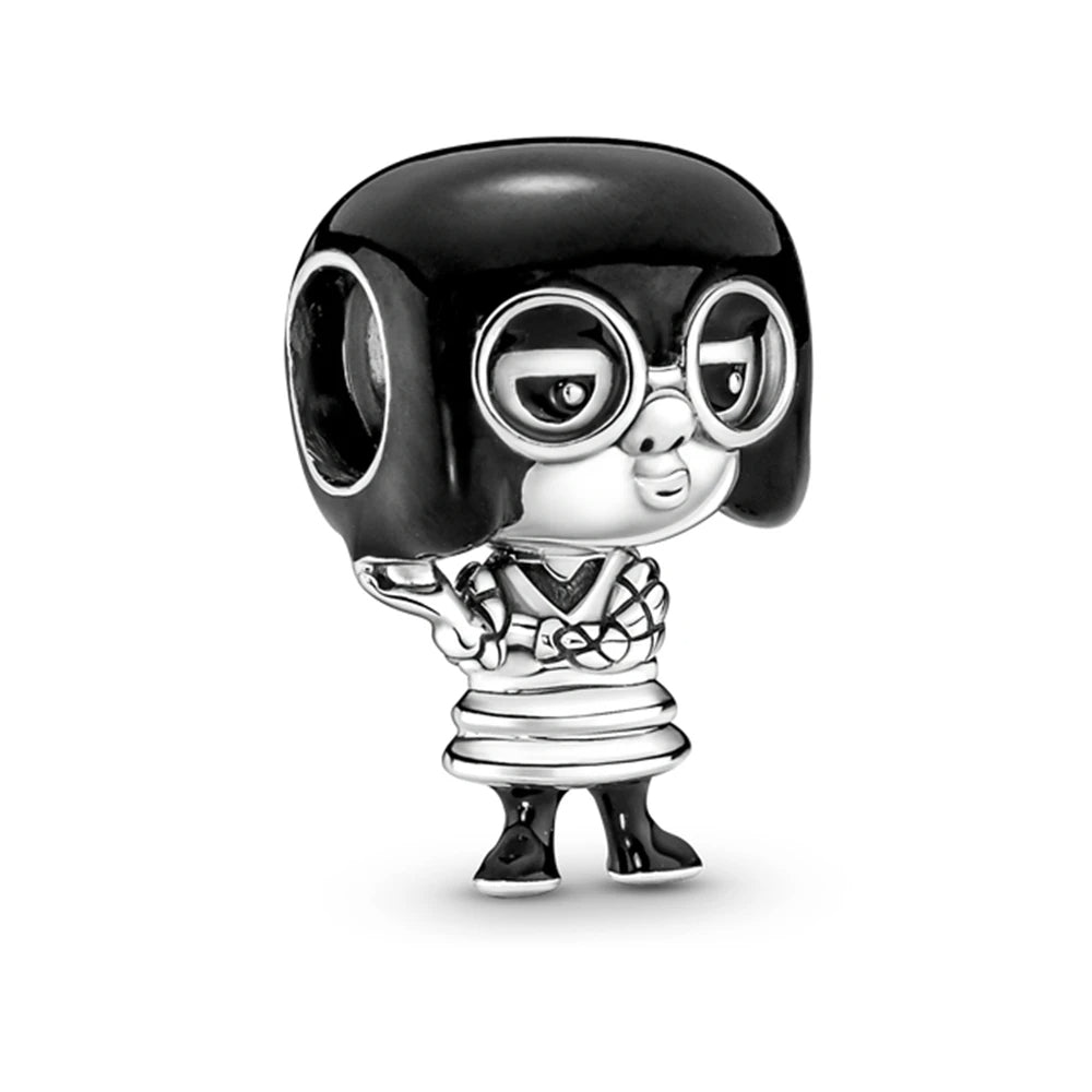 Edna Mode Style Icon - My Life Charm in 925 Sterling Silver